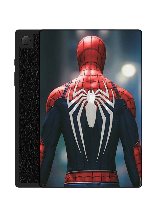 Theodor Protective Flip Case Cover For Samsung Galaxy Tab A8 10.5 2021 Spiderman Back - Image 1