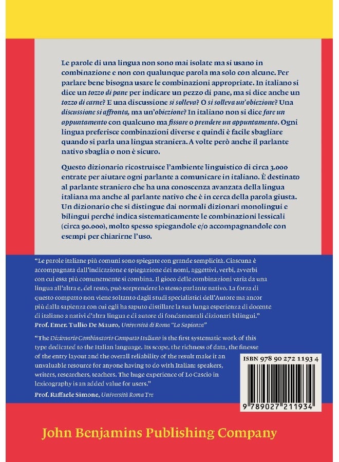 Dizionario Combinatorio Compatto Italiano - Image 2