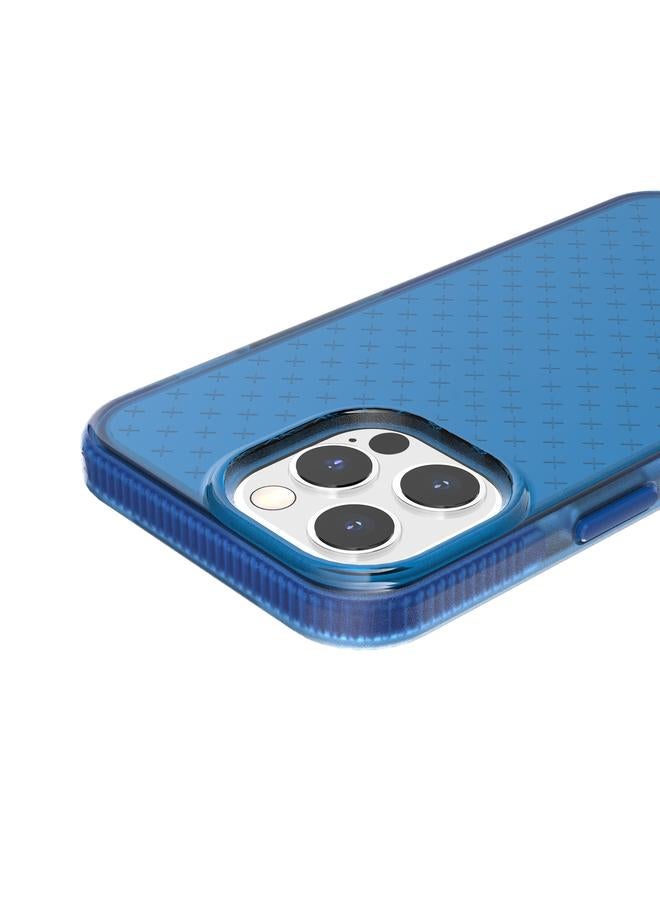 S-TOP Case For iPhone 13 Pro Max Grid Pattern Shockproof Transparent TPU Phone Case - Image 5