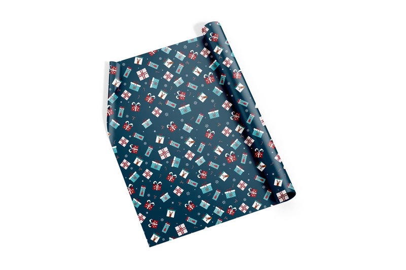 Dovetail Santa Season Kids Gift Wrapping Paper Pack of 6 Sheet - Image 5
