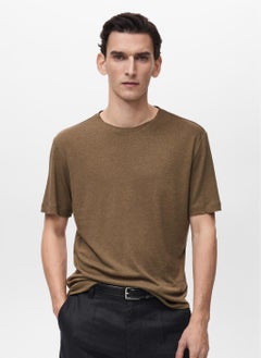 Mango Man Essential Crew Neck T-Shirt  - Image 1