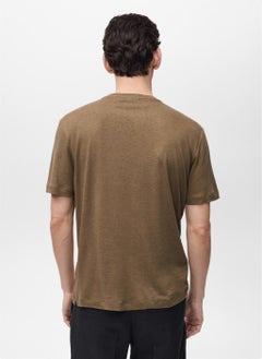 Mango Man Essential Crew Neck T-Shirt  - Image 2