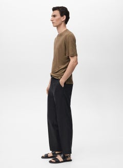 Mango Man Essential Crew Neck T-Shirt  - Image 3