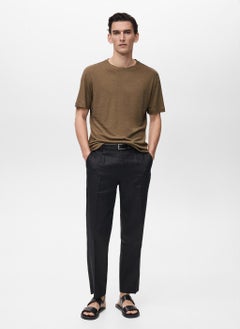 Mango Man Essential Crew Neck T-Shirt  - Image 5