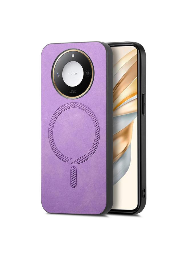 اس-توب جراب هاتف Honor X50 Retro Magsafe بغطاء خلفي مغناطيسي من البولي يوريثان - Image 1