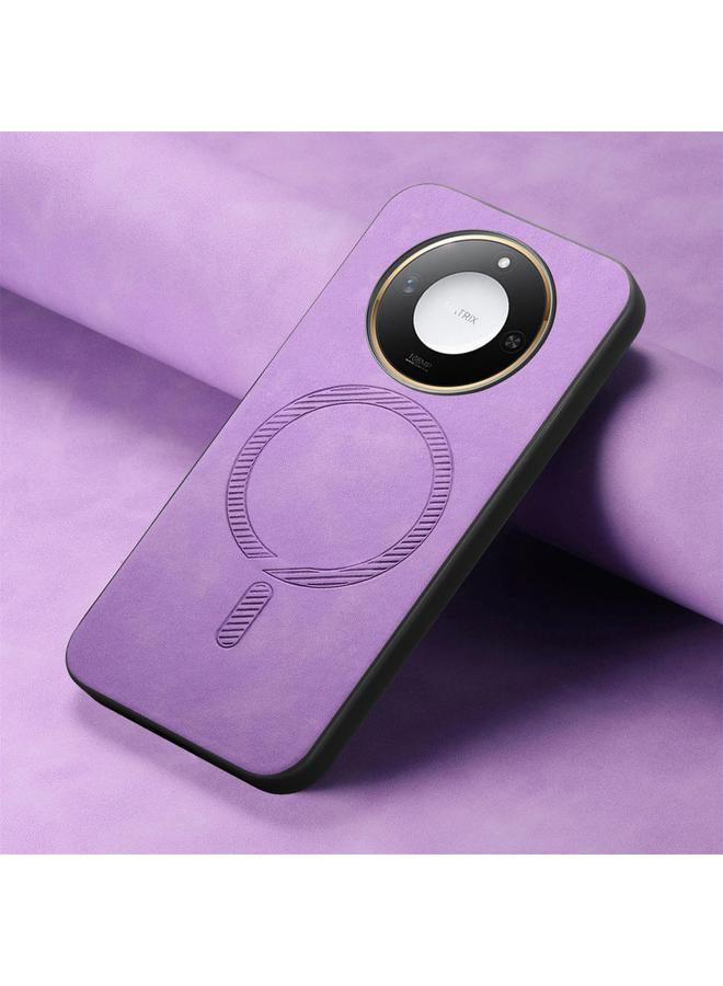 اس-توب جراب هاتف Honor X50 Retro Magsafe بغطاء خلفي مغناطيسي من البولي يوريثان - Image 4