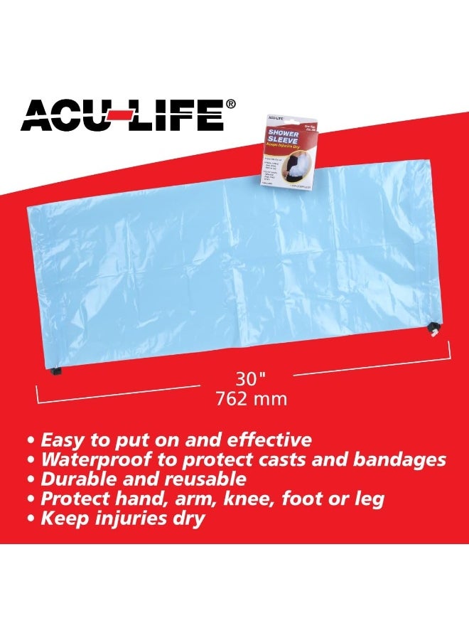 ACU-LIFE Ezy Dose Waterproof Arm Cast Cover Adult Shower Sleeve For Plaster Casts  - Image 2