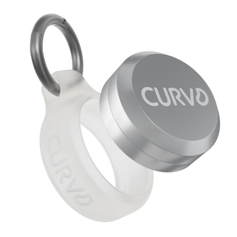 CURVD Premium Carrying Case â€“ Durable Travel Keychain Container, Medicine Pill Organizer & Travel Pill Box, Small Waterproof Holder for Pills, Earplugs, Jewelry, Compatible with Loop, Vibes & Eargasm - Image 1
