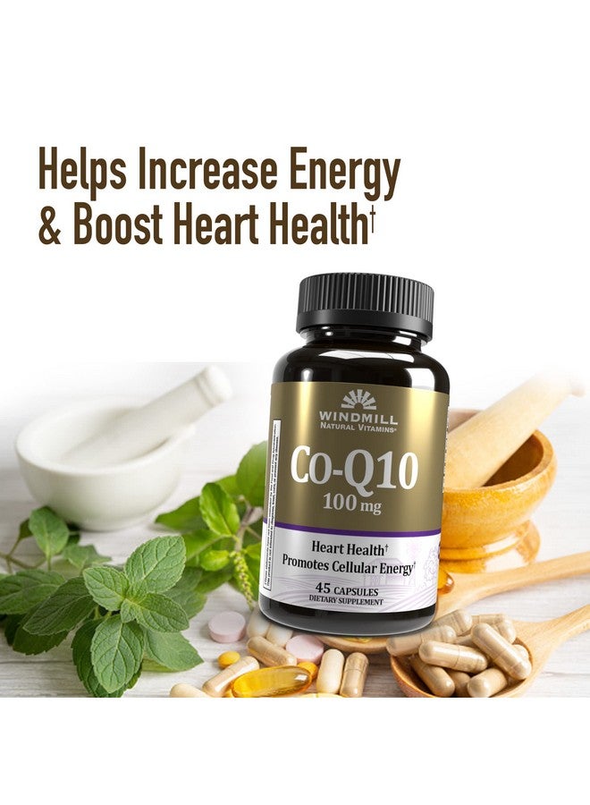 Windmill Windmill Coenzyme Coq10 100 Mg Caps 30'S Windmill - Image 4