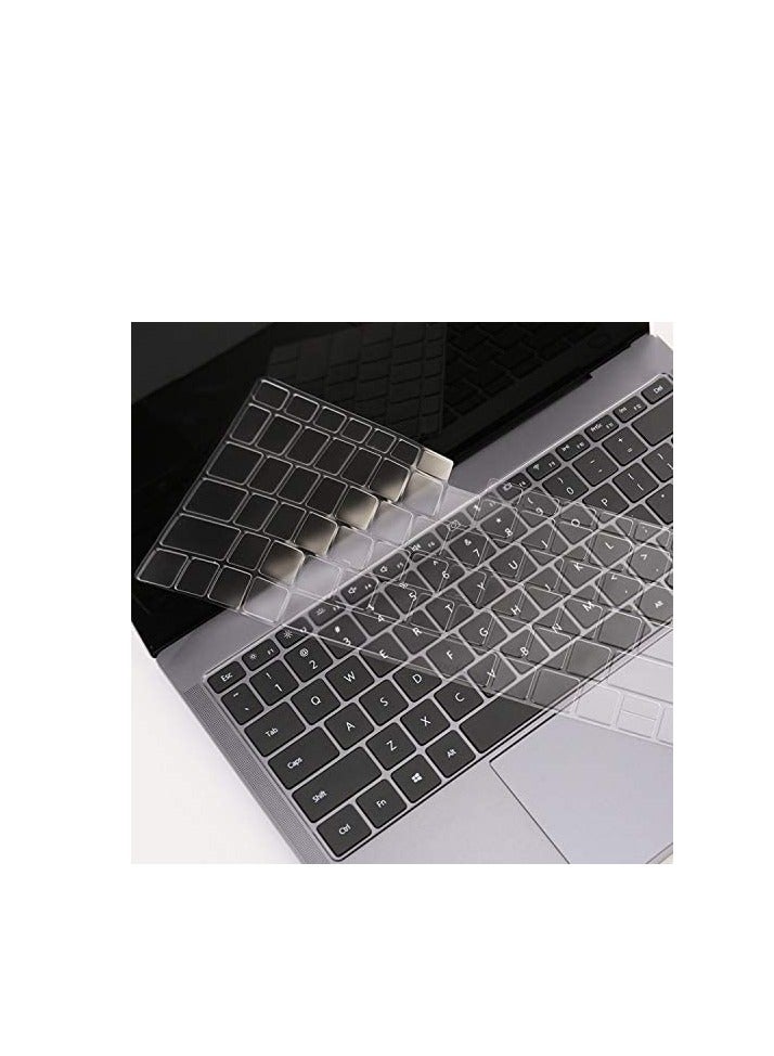 TPU Keyboard Skin Compatible with Huawei Matebook D14/D15/ X Pro 13.9,  Keyboard Cover Protective Skin for Huawei MateBook 14 inch Laptop ,Ultra Thin Keyboard Cover--Clear - Image 4