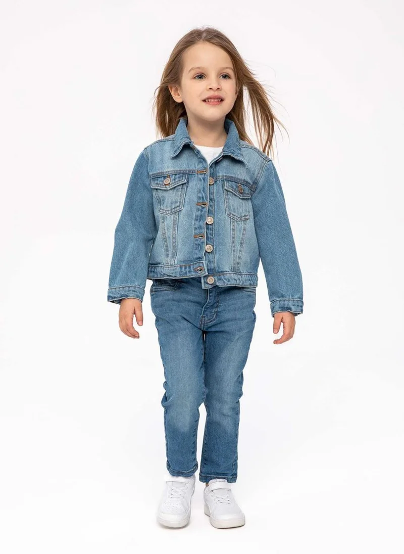 مينوتي Teen Girls Denim Jacket