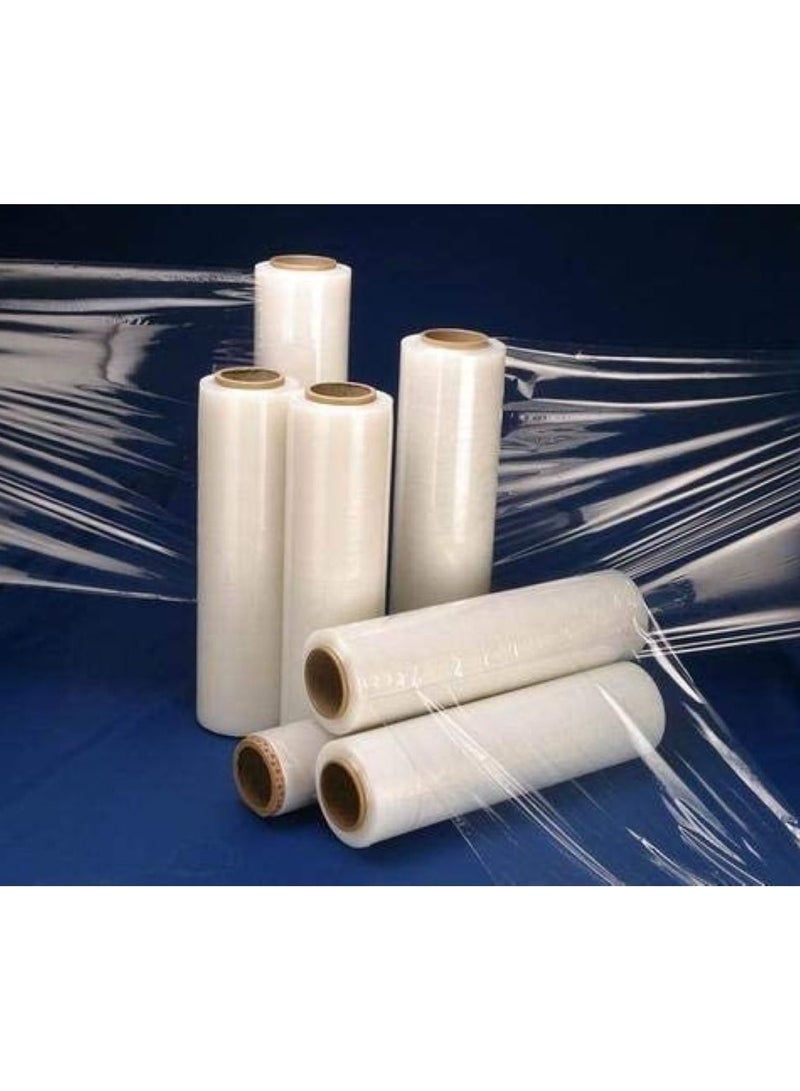 Huitich 6 Piece Stretch Wrapping Film 2.5 Kg Roll Clear 50 Cm Length - Image 3