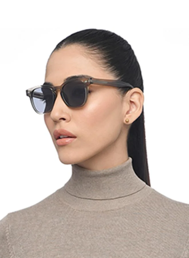 VINCENT CHASE Full Rim Square Classics Branded Latest And Stylish Sunglasses Polarized And 100% UV Protected Unisex Medium VC S16752