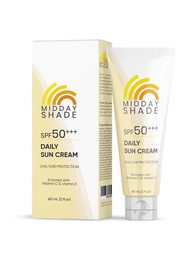 general Midday Shade Sun Cream Spf50+++ 60Ml