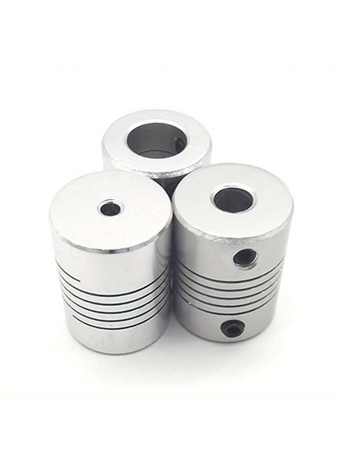 Aluminum Flexible Shaft Coupling 3X8 Size For 3D Printer Stepper Motor Z Axis - Image 1