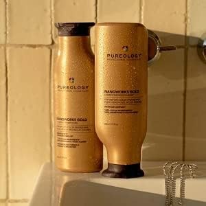 Pureology DUO Nanoworks Gold Shampoo 266ml and Conditioner 266ml - Image 4