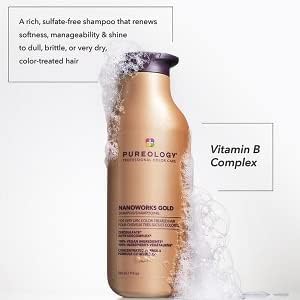Pureology DUO Nanoworks Gold Shampoo 266ml and Conditioner 266ml - Image 2