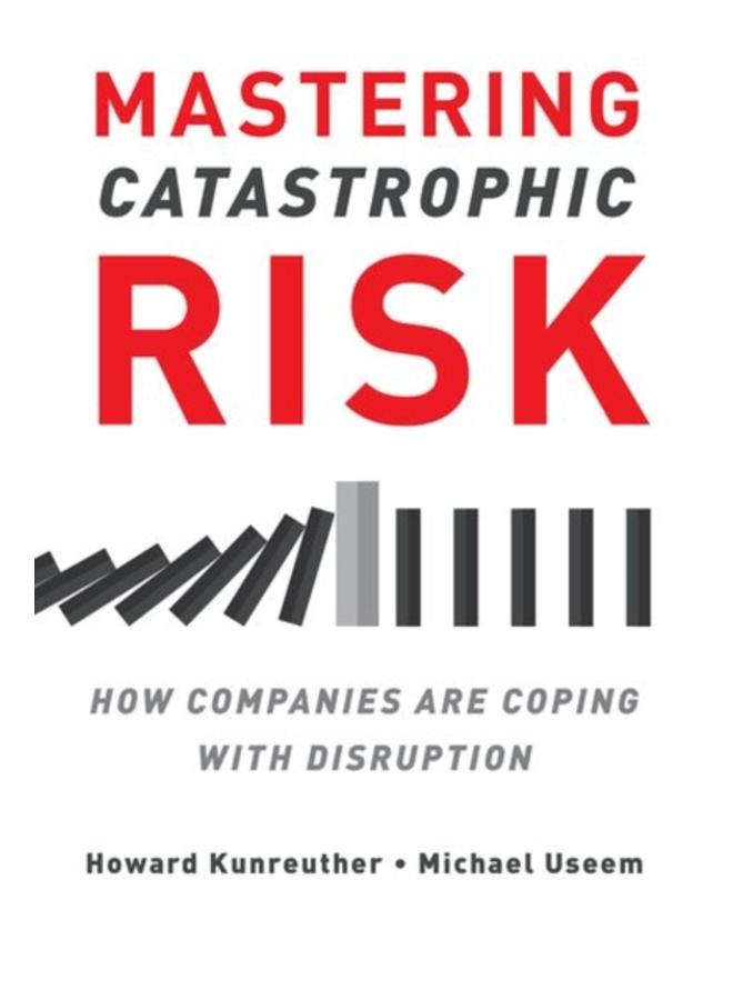 Mastering Catastrophic Risk : How Companies Are Coping with Disruption 