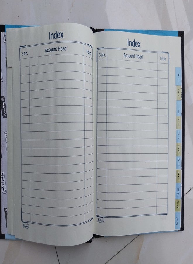 Peeplvalue دفتر حسابات Peeplvalue بحجم النسخ مع غلاف مقوى لضمان المتانة الطويلة - (90 صفحة - 19 × 15 سم) - Image 2