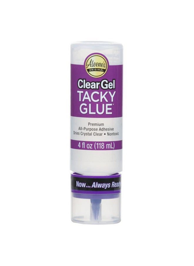 Aleene's Gel Tacky Always Ready Adhesives 4 Oz Clear  - Image 1