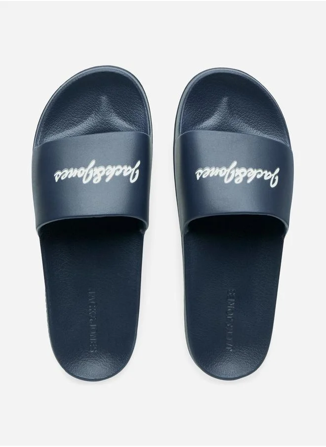 JACK & JONES Jerry Moulded Logo Slider