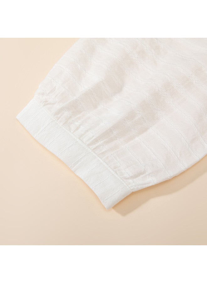 Jeanswest Five-Sleeve Shirt 2025 Autumn Urban Casual Versatile Solid Color Lightweight Comfortable Stand Collar Cardigan - Image 5