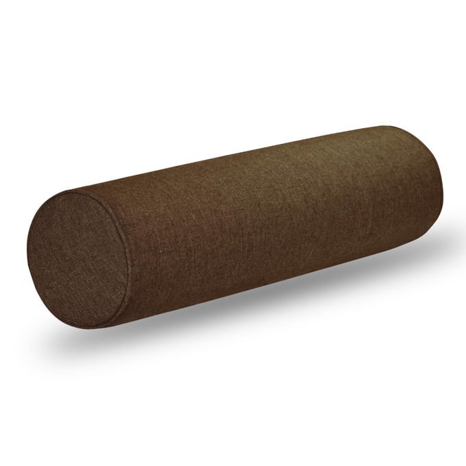 NECK ROLL PILLOWCASES WITH ZIPPER FULL MOON BOLSTERROUND CYLINDER PILLOW CASE COVER FOR BEDROOM LIVING ROOM SOFA SOLID COLOR CERVICAL THROW PILLOW COVERS