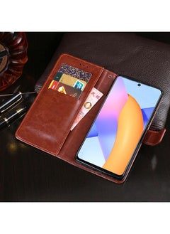 IDEWEI Case For Huawei Honor 10X Lite Crazy Horse Texture Horizontal Flip Leather Case with Holder & Card Slots & Wallet  - Image 5