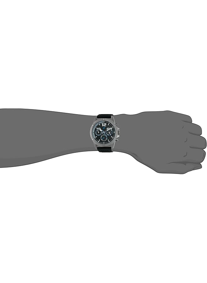 فاستراك ساعة لوب هولز متعددة الوظائف بمينا أسود للرجال - Image 4