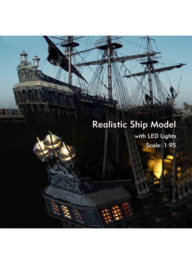 CubicFun - 3D Puzzles For Adults Home Decor Pirate Ship Gifts For Men Women Model Kits Brain Teaser Puzzles For Adults Teacher Gifts,Queen Anne'S Revenge 340 Pcs - Image 1
