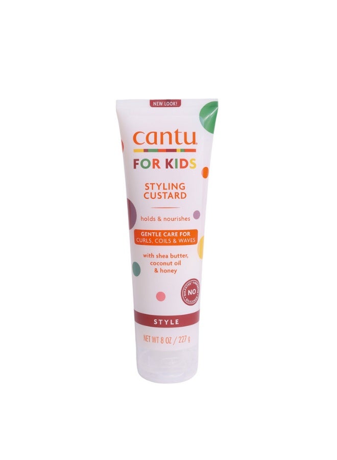 Styling Custard with Shea Butter and Coconut Oil and Honey