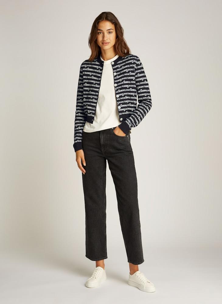 TOMMY JEANS Striped Knitted Cardigan  - Image 4