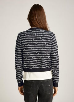 TOMMY JEANS Striped Knitted Cardigan  - Image 2