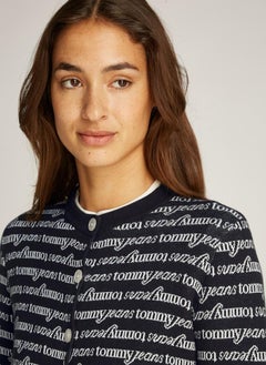 TOMMY JEANS Striped Knitted Cardigan  - Image 3