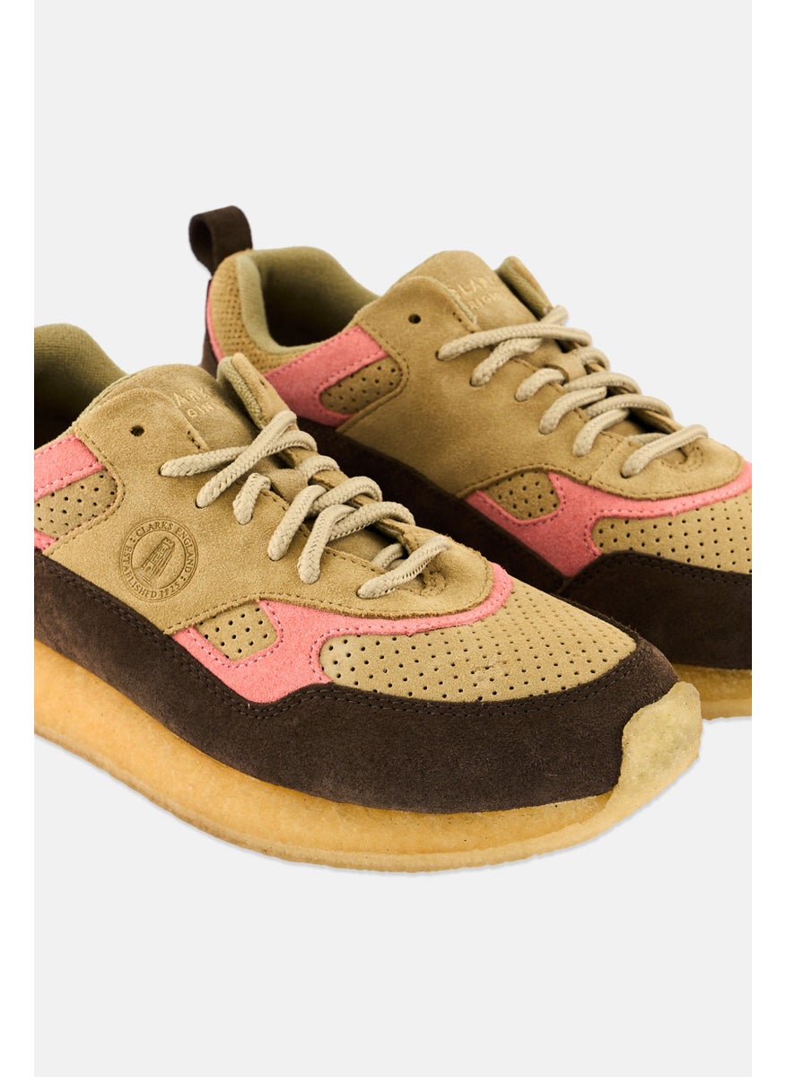 clarks Men Standard Lockhill Lace Up Casual Shoes, Dark Tan  - Image 3