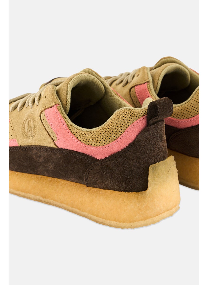 clarks Men Standard Lockhill Lace Up Casual Shoes, Dark Tan  - Image 2