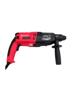 Keen Hammer Drill with 9 pcs accessories for Wall, Steel, Aluminum works, 950W / 220-240V / 50-60Hz / 1600rpm - min / 28 mm - Red Color: OS-103 950 WATT / 28mm Rotary  - Image 2