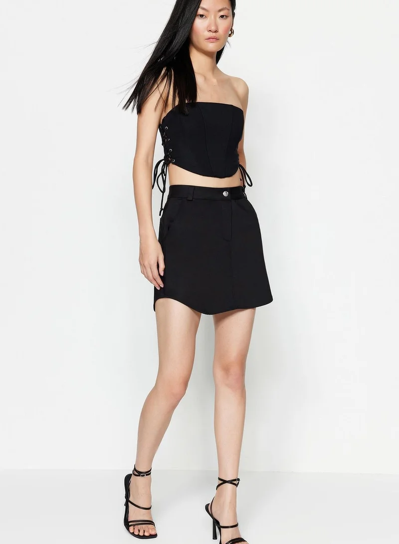 trendyol Pocket Detail Mini Skirt
