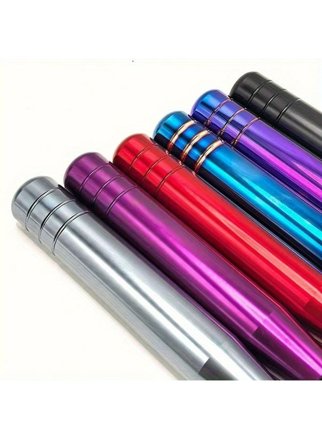 7 09 Inch Purple Aluminum Gear Shift Knob Easy Install With 3 Adapters For Manual Cars - Image 3