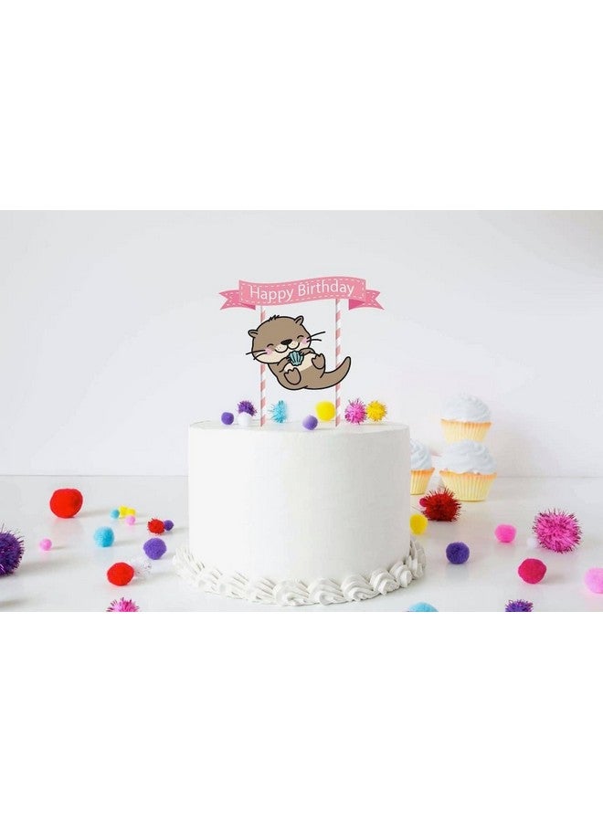 PC زينة كعكة قناديل للأولاد | لوازم حفلة عيد ميلاد قناديل البحر اللطيفة | زينة عيد ميلاد بموضوع قناديل البحر - Image 2