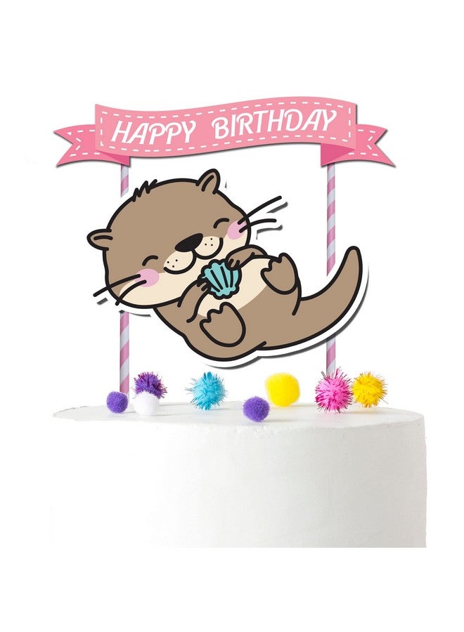 PC زينة كعكة قناديل للأولاد | لوازم حفلة عيد ميلاد قناديل البحر اللطيفة | زينة عيد ميلاد بموضوع قناديل البحر - Image 1