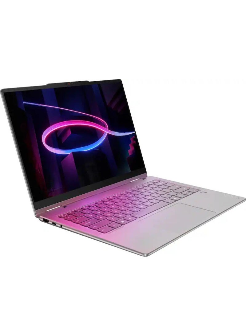 Lenovo Yoga 7i 2-in-1 14" 2K OLED Touchscreen Laptop, Intel Core Ultra 7 355, 24GB RAM, 512GB SSD, Windows 11, Luna Grey English Luna Grey - Image 2