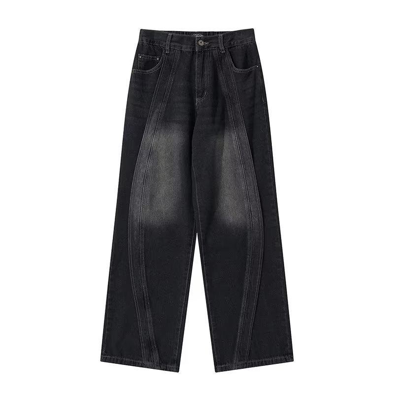 Unisex Casual Daily Denim Jeans - Image 1