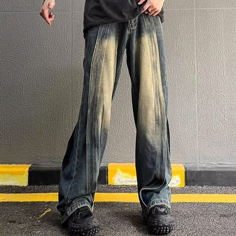 Unisex Casual Daily Denim Jeans - Image 2