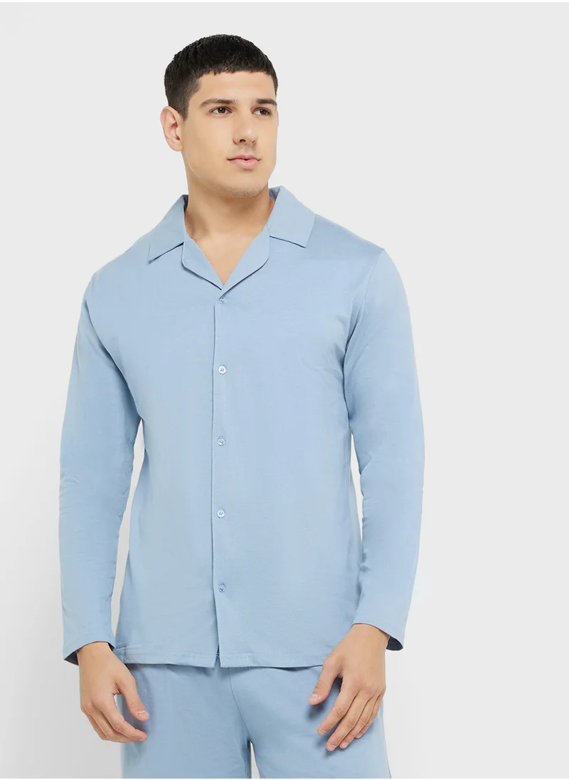 Robert Wood Nightwear Shirt & Pants Sets