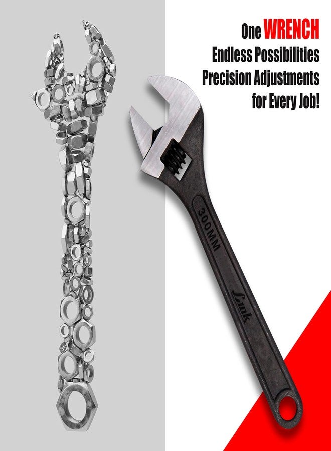 Link Prabal Adjustable Wrench (200MM) - Image 4
