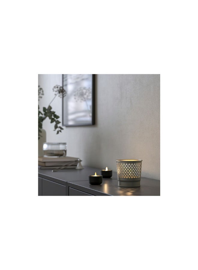 BERGGRAN Candle holder, grey, 9 cm - Image 2