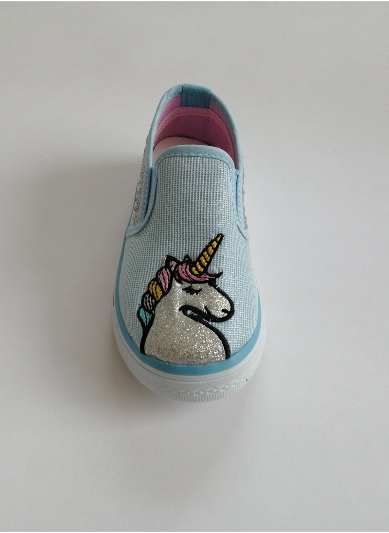 SCOOCHA - Flat Fashion Sneakers Comfort Easy Fitting Kids Shoes for Girl - Image 1