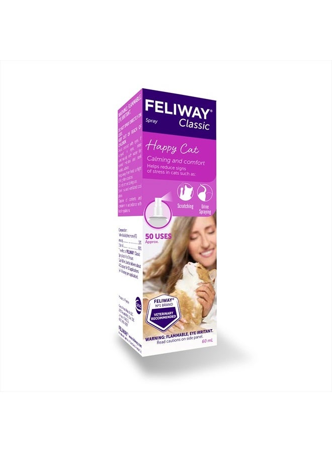 Feliway بخاخ الفيرومونات المهدئة للقطط الكلاسيكية (60 مل) - Image 3