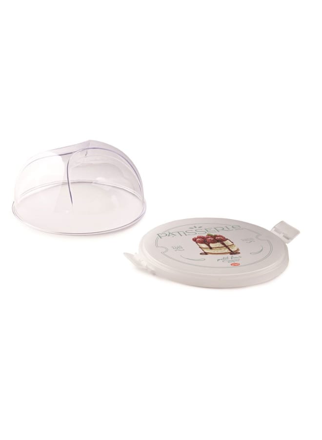 Snips | Cake Holder With 2 Safety Latches | Transparent | 27 X 26 X 14 Cm | Made In Italy | 0% Bpa And Phthalate Free, 000972 - Image 2